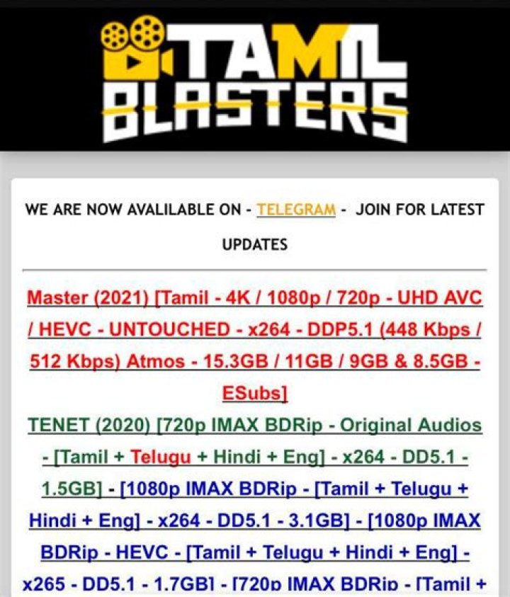 Exploring www.tamilblasters.com: What You Should Know About Movie Downloads
