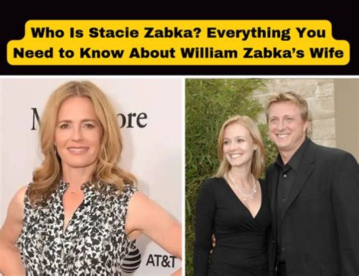 Stacie Zabka: Exploring the Quiet Life of William Zabka's Wife