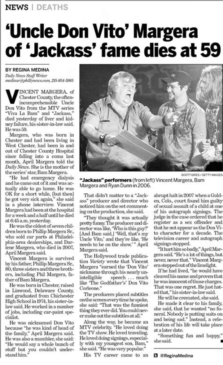 Unveiling The Life Of Vito Margera: A Journey Through Laughter And Heart