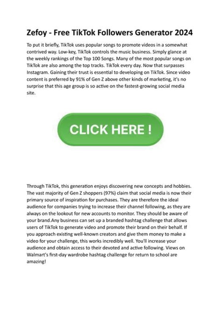 Zefoy TikTok: Exploring Free Growth Tools for Creators in 2024